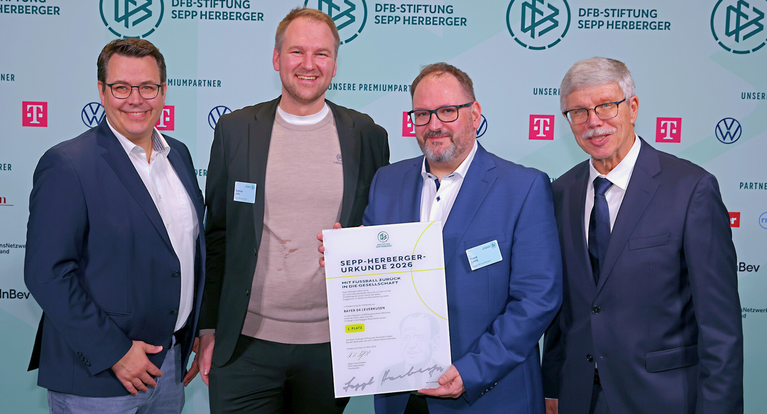 Sepp-Herberger-Awards: Bayer 04 gewinnt Kategorie Resozialisierung