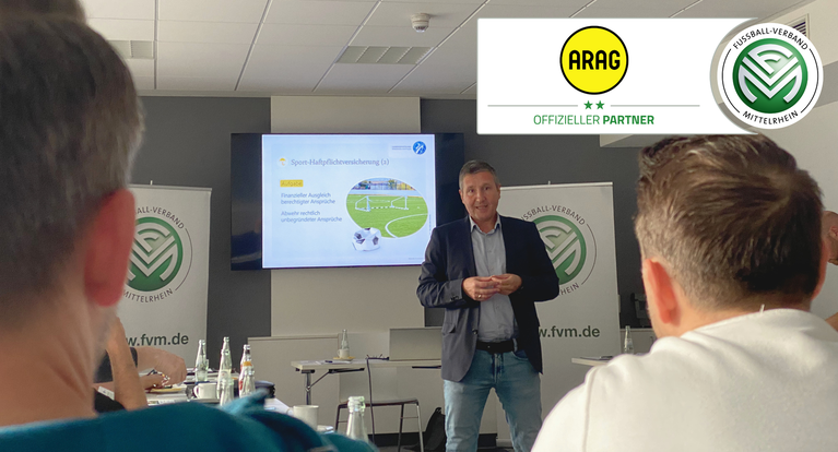 Jetzt anmelden zum Seminar „Versicherung für Sportvereine"