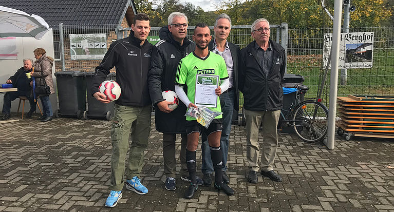 Fair Play des Monats Juni 2017: Burak Hendem vom SV Nierfeld 