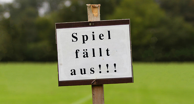Update: Spielbetrieb ruht ab sofort bis 19. April