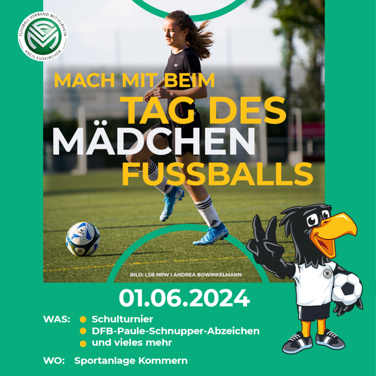 Tag des Mädchenfußballs (01.06.2024)