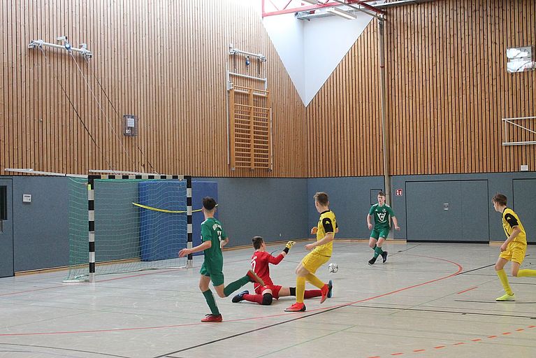 WDFV-Hallenmeisterschaft C-Junioren: Keine Medaillen für FVM-Teams