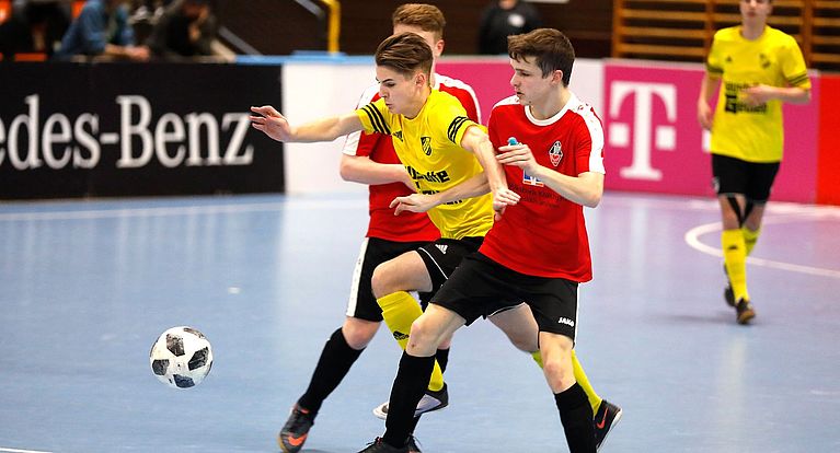 C-Jugend in der Halle gefordert: Entscheidungen der Futsal-Cups nahen