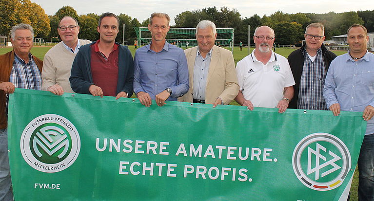 FVM-Vereinsdialog beim Horremer SV: Ein Kunstrasenplatz zum Jubiläum