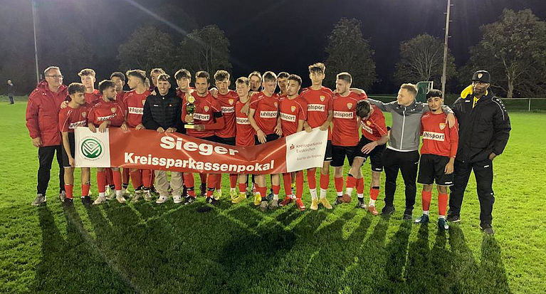 Sparkassenpokal: A-Junioren der JSG Erft 01 gewinnen Pokalfinale