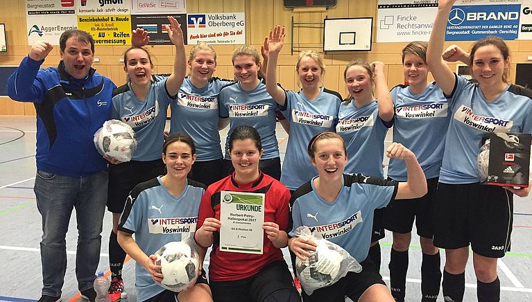A- und B- Juniorinnen der SG Erfthöhen 98 erreichen FVM Hallenpokalfinale