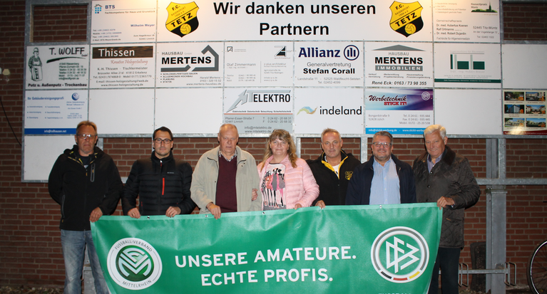 FVM-Vereinsdialog beim FC Rasensport Tetz – Erneuerung der Platzanlage ist der große Wunsch