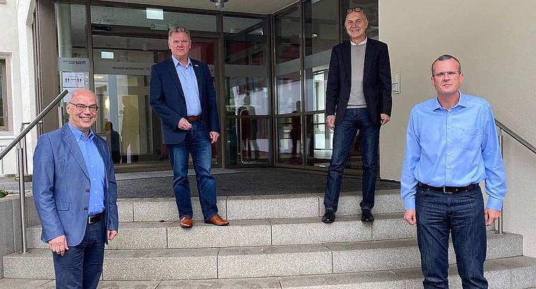 LSB-Präsident zu Besuch in Hennef