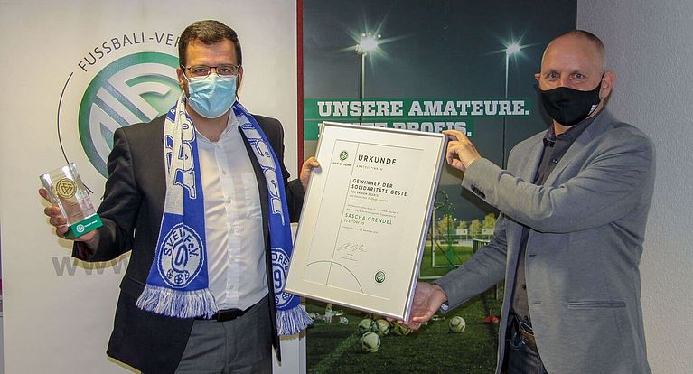 DFB-Auszeichnung für Solidaritätsgeste geht nach Eitorf