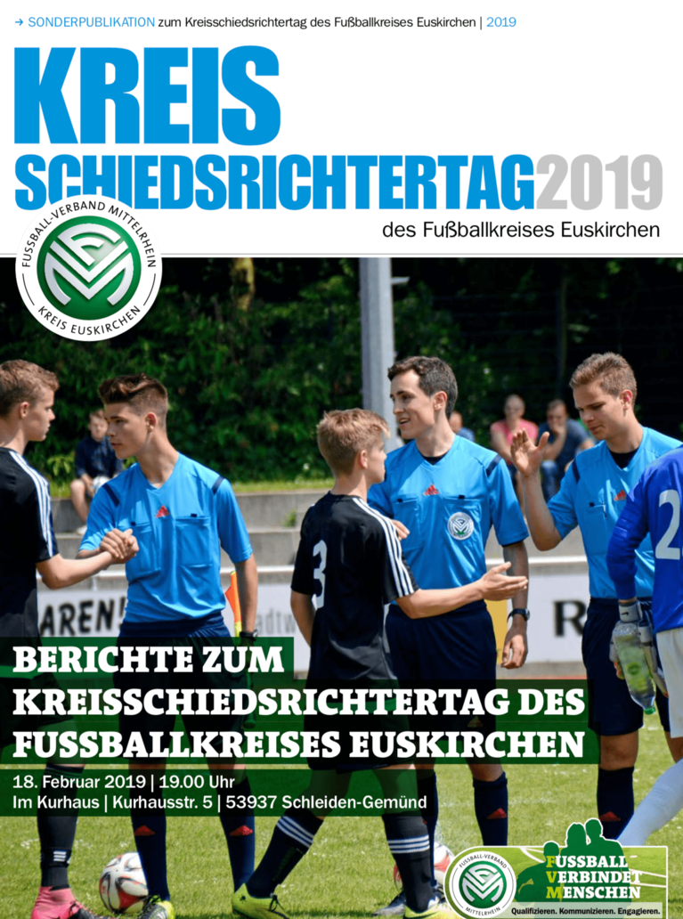 Heute Kreisschiedsrichtertag!