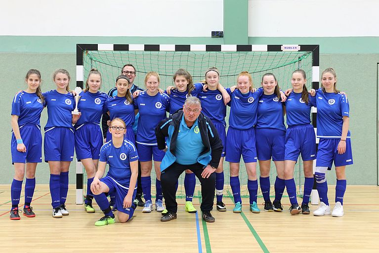 C-Juniorinnen Kommern VfL Kommern dreifach Sieger beim Futsalcup der Juniorinnen