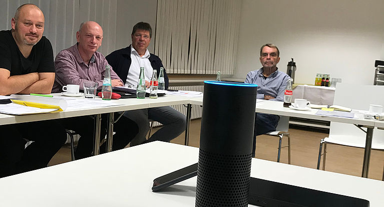 Alexa zu Gast bei den Kreisgeschäftsführern
