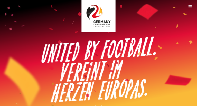 Unterstützung der deutschen EURO-Bewerbung: Jeder kann mitmachen!
